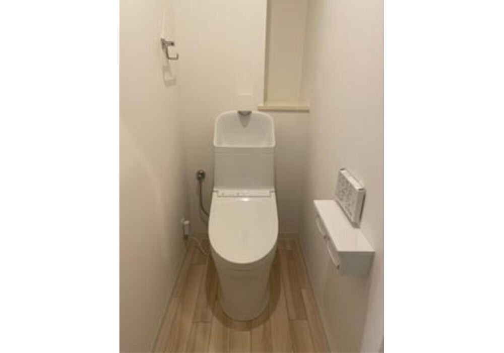 清潔感のあるトイレに
